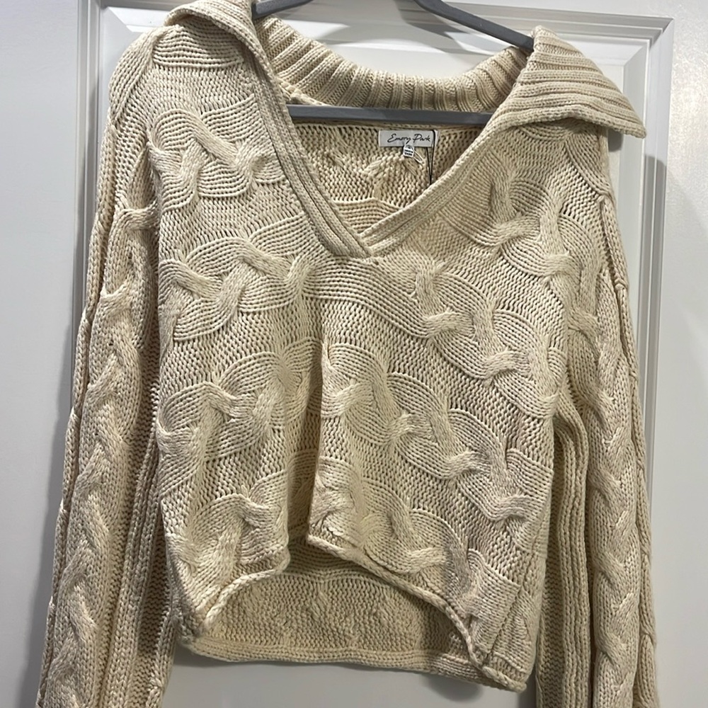 Brand new knitted sweater